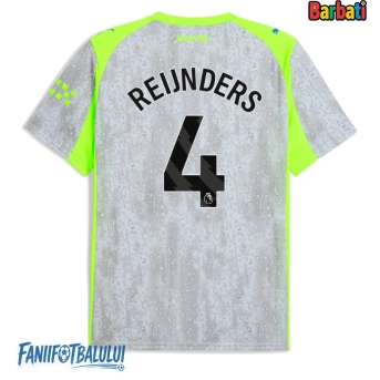 Manchester City Tijjani Reijnders #4 Tricou Fotbal Replică 2025-26 Barbati Treilea